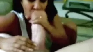 Ethnic Wife Takes Care Of His Big Pulsating Knob