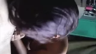 Latin Hottie Girlfriend filmed sucking off her boyfriend