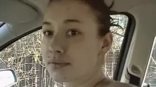 Youthful Redhead Beauty Blowjob in the Car