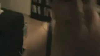 Greedy whore gives head in POV