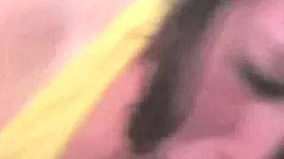 White GF Sucks Her Darksome Male;s Wang And Swallows