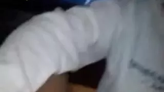 White Gal Dark Cum Swallowing