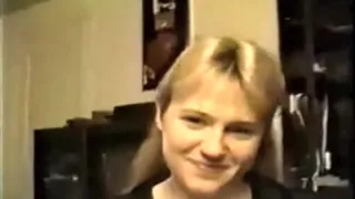 Blond girlfriend sucks and eats cum