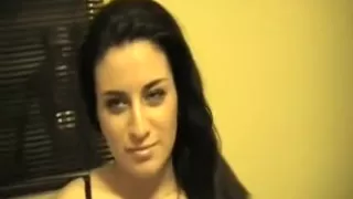 Blowed by a legal age teenager brunette hair