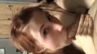 UK Redhead Sucking Ding-Dong POV