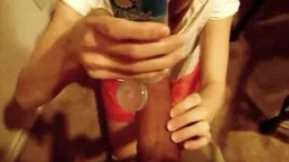 Busty exgf sucks wang and acquires facialized