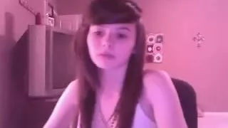 Barely-legal teen strips her uniform