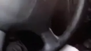 Lala sucks my dick in the car