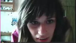 Teen strips for me like a true slut