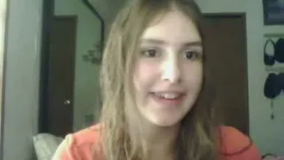 Legal-age teenie taking clothes off