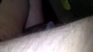 Wife engulfing my thick 10-Pounder