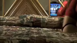 Liz engulfing my obese chopper