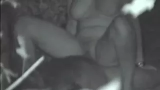 Amateur couple on a voyeur video