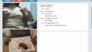 Webcam fun with happy slut