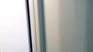 My kinky gal gives me a blowjob