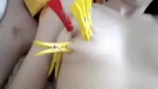 Homemade doggy style fucking