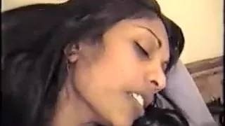 Excited couple enjoys acrobatic masturbation