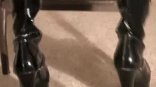 Hot Cutie In Leather Boots