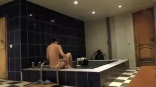 I drilled her soaked crack in wellness centre