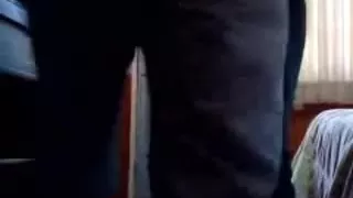 Quick standing fuck near balcony