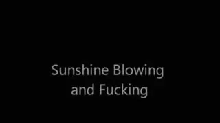 Sunshine blowing and fucking