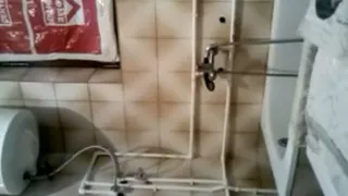 Me screwing my cunt in the bathroom