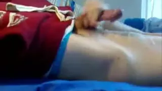 Hot nude hunk blows a huge cum load