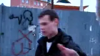 stud flashes his dick in public