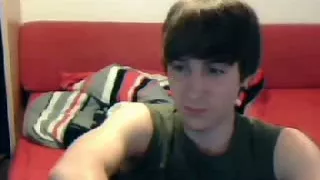 Hot skater boy on webcam sex show