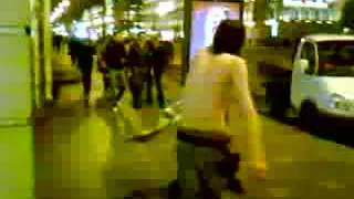 Naked Asian gays on the street