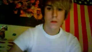 American stud shows me his fat dick