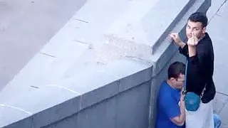 Amatør, Blowjob, Fanget, Par, Gay