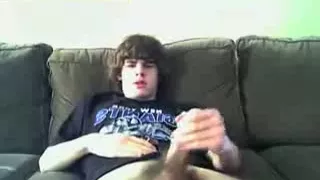 Sexy gay guy masturbating