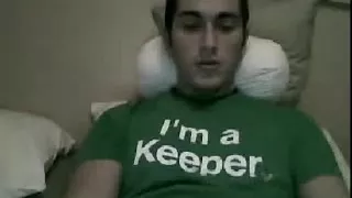 Dan rubbing his hunk chopper