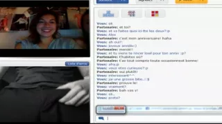 Chatroulette- 2 French Beauties Initiation to be sucked