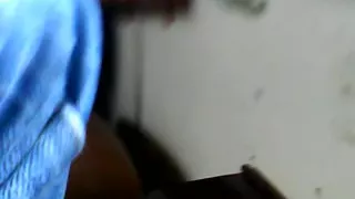 Jerking off in a moving train