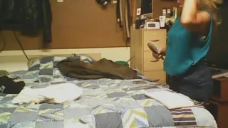 Voyeur porn with my dilettante gal