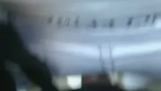 Touching her jeans with my 10-Pounder