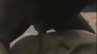 Blond wife nailed on BBC during the time that hubby watching