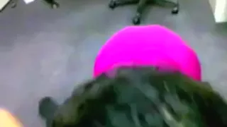 Breasty oriental beauty gobbling on bbc