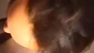 Wife recording herself and her dark guest