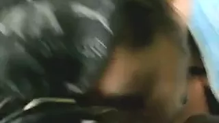 Latin hood teen slut sucking my dick