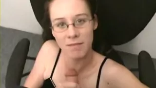 College bookworm gets a facial