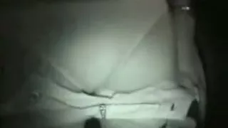 Nightvision blow and cum during the time that watching porn