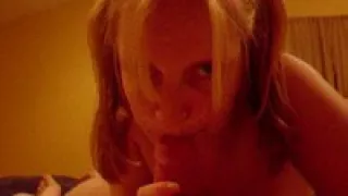 Blondes doing throat job