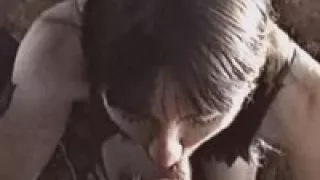 Skilled slut does blowjob