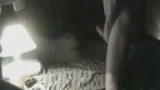 Anal sex standing on the bed