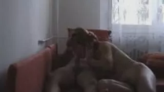 I'm naked and giving head