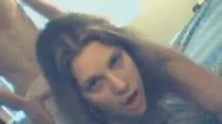 Beautiful Brunnette Shows us How she feels