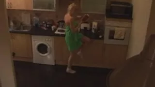 Amateur Homemade video in the kitchen